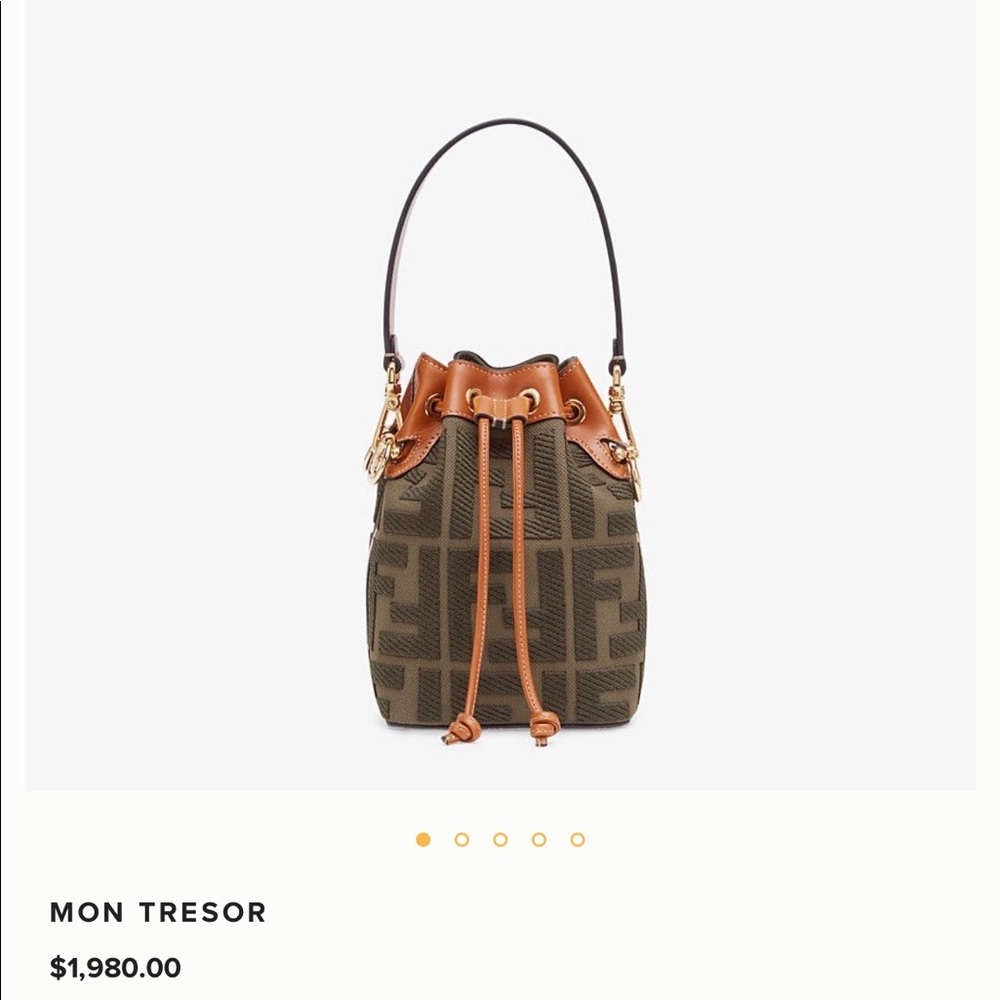 Fendi mon tresor mini bag